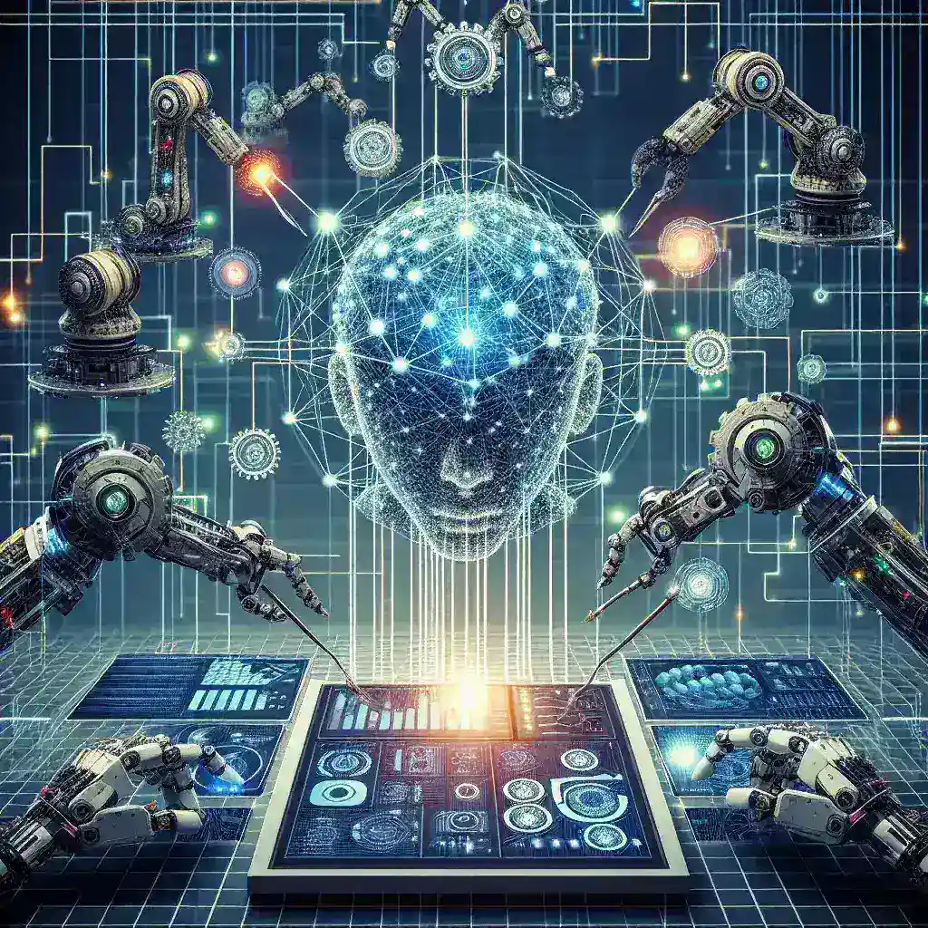 "Advanced load balancer automation tools interface showcasing real-time traffic distribution and infrastructure management enhancements in a modern data center environment."