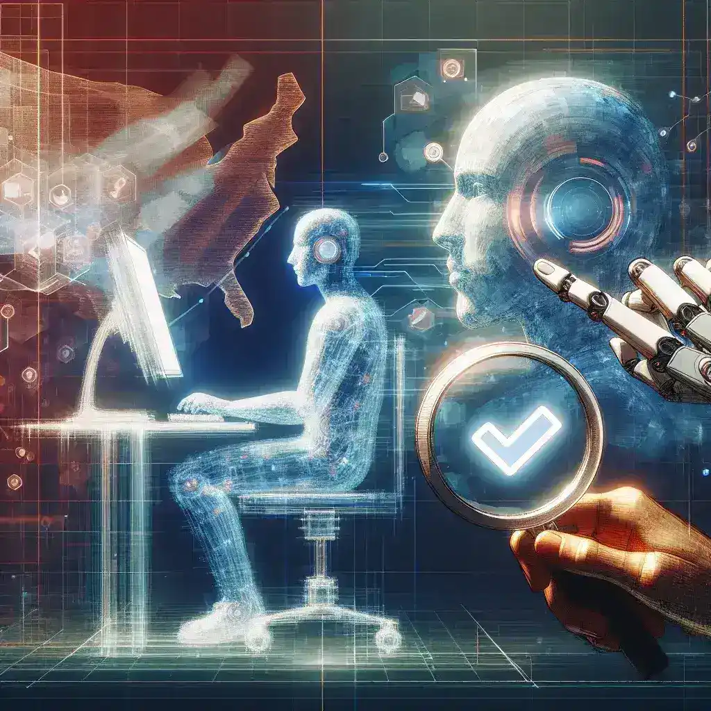 "AI-driven fact verification implemented by Google Search during the U.S. political season, showcasing technology's role in ensuring accurate information and combating misinformation."