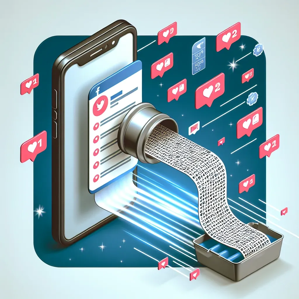"Screenshot showing user interface of an Instagram comment downloader app, highlighting features for extracting and downloading social media comments efficiently."