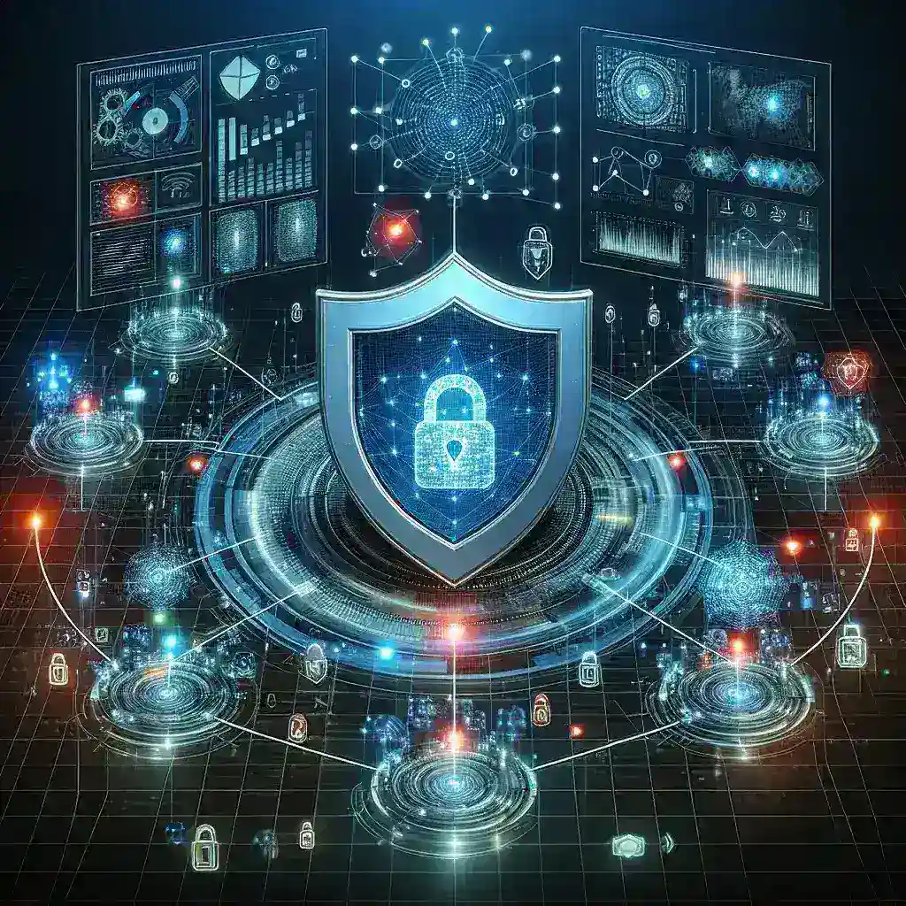 "Visual representation of top real-time fraud detection platforms showcasing advanced analytics and AI technology, highlighting their benefits for protecting businesses in a comprehensive guide."