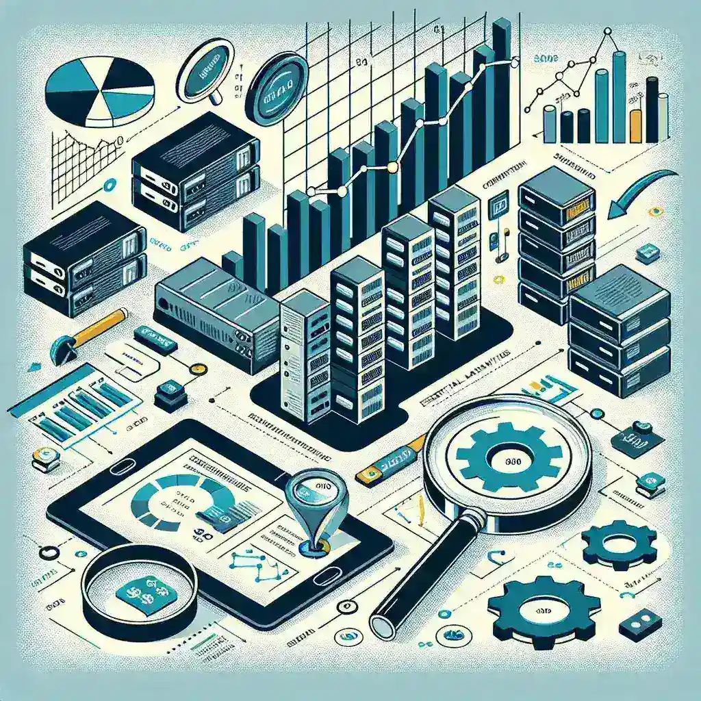 "Infographic depicting essential tools for monitoring infrastructure cost anomalies and optimizing costs, featuring graphs, charts, and icons for clear visualization of cost management strategies."